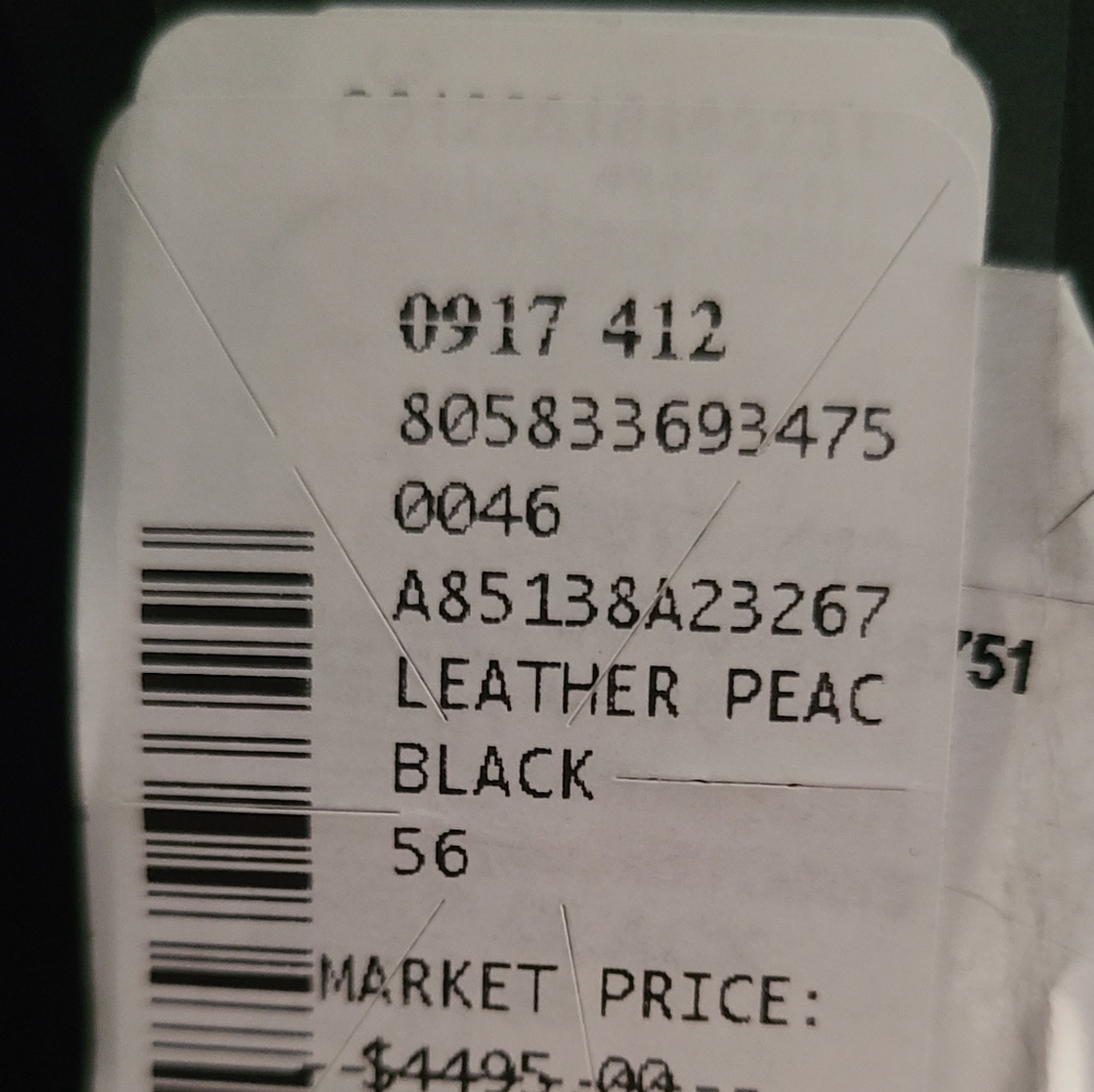 Versace fringe Leather jacket 56it NWT - Picture 7 of 15